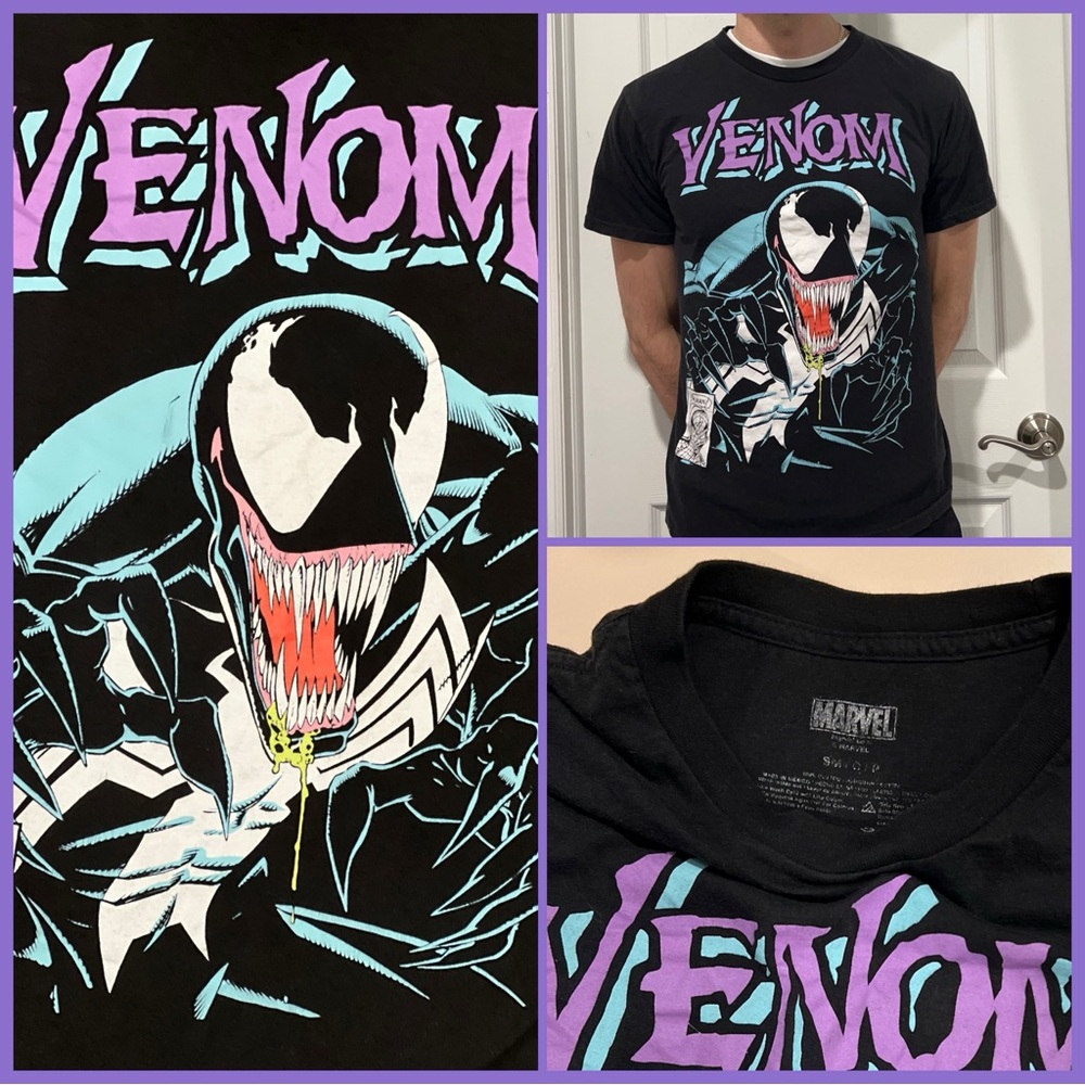 Marvel Todd Mcfarlane Venom Shirt Men’s Small
